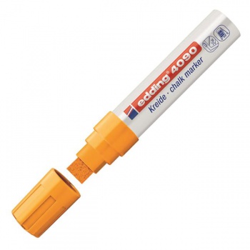 Kriedový popisovač edding 4090 neónovooranžový 