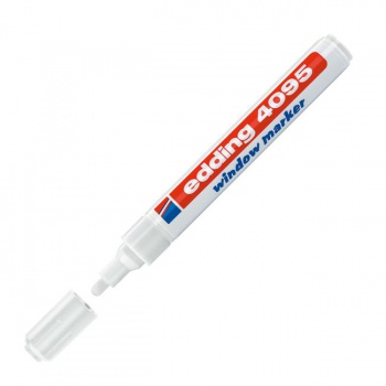 Kriedový popisovač edding 4095 biely 