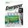 Batéria Energizer tužková nabíjateľná 2300 mAh AA-HR6 / 4 ks 