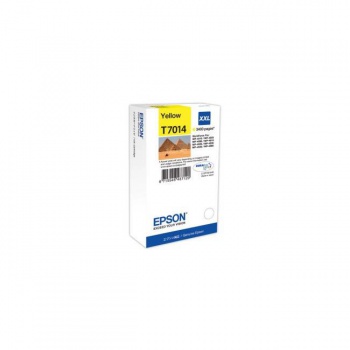 Atramentová náplň Epson T7014 yellow XXL C13T701440 pre WP4000/WP4500 (3.400 str.) 