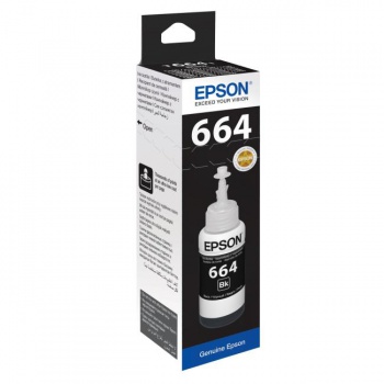 Atramentová náplň Epson C13T66414A black pre L100/L200/L300/L1300/L355/L365/L386 (4.000 str.) 