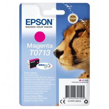 Atramentová náplň Epson T07134011 magenta pre D78/DX4000/4050/5000/5050/6000 (5,5 ml) 
