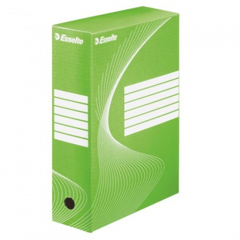 Archívny box Esselte 100mm zelený/biely 