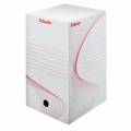 Archívny box Esselte 200mm biely/červený 