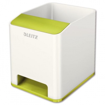 Stojan na perá hudobný Leitz WOW metalický zelený 