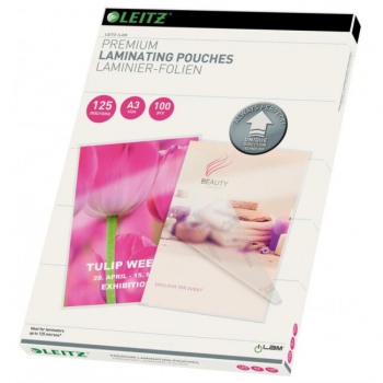 Laminovacie fólie Leitz A3 125 mic 