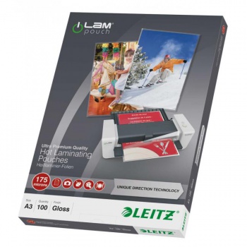 Laminovacie fólie Leitz A3 175 mic 