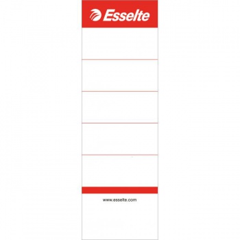 Zasúvacie štítky Esselte 5cm pre chrbát 7,5cm 