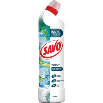 Savo WC tekutý čistič 700 ml - TURBO 