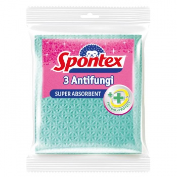 Utierka hubková Spontex Antifungi 3 kusy 