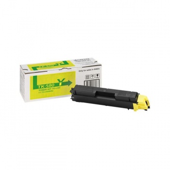 Toner Kyocera TK-580Y yellow (2.800 str.) pre FS-C 5150DN/Ecosys P6021
