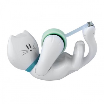 Dispenzor s páskou Scotch Kitty+1 balenie Scotch Magic, 19 mm × 8,89 m, 1 rolka 