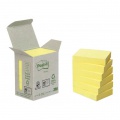 Samolepiaci bloček Post-it recyklované, 38x51 mm, žlté 