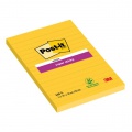 Samolepiaci bloček Post-it Super Sticky, 102x152 mm, žltý, linajky 