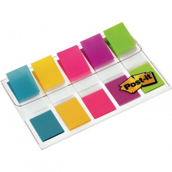 Záložky Post-it Index, úzke v zásobníku 