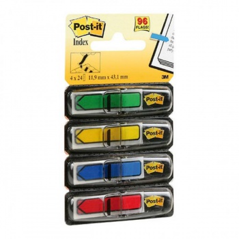 Post-it index šípky klasické, 12,5x43 mm 