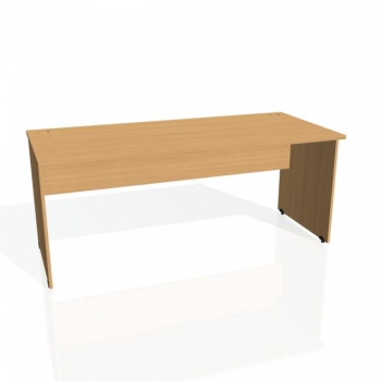Pracovný stôl Gate, 180x75,5x80 cm, buk/buk 