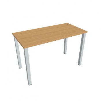 Pracovný stôl Uni, 120x75,5x60 cm, buk/sivá 