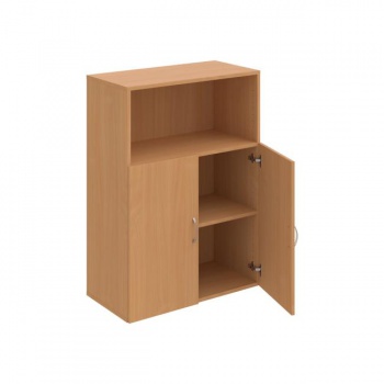 Policová skriňa Drive, 80x111x42 cm, buk/buk 