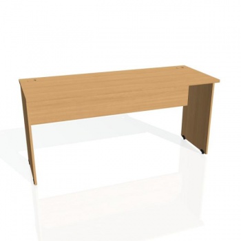 Pracovný stôl Gate, 160x75,5x60 cm, buk/buk 