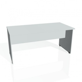 Rokovací stôl Gate, 160x75,5x80 cm, sivá/sivá 