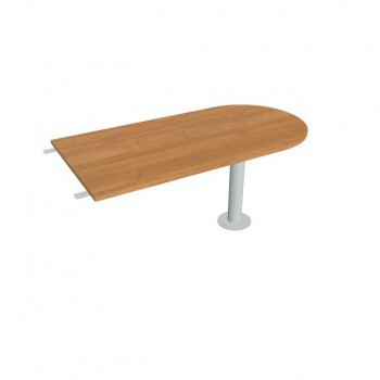 Doplnkový stôl Flex, 160x75,5x80 cm, jelša/kov 