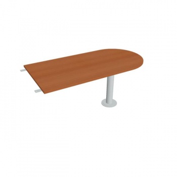 Doplnkový stôl Flex, 160x75,5x80 cm, čerešňa/kov 