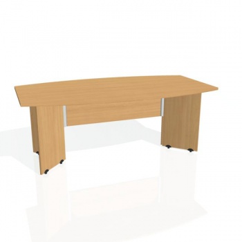 Rokovací stôl Gate, 200x75,5x110 cm, buk/buk 