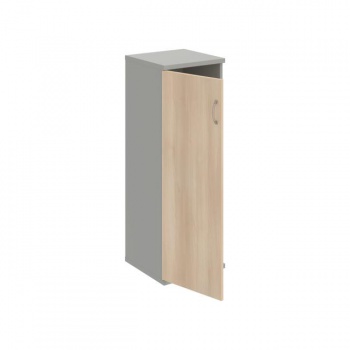Policová skriňa Strong L, 40x115,2x40 cm, agát/sivá 