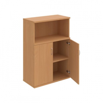 Policová skriňa Strong, 80x115,2x40 cm, buk/buk 