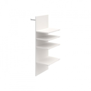 Šatníková vložka Strong, do skrine v.192 cm, biela 