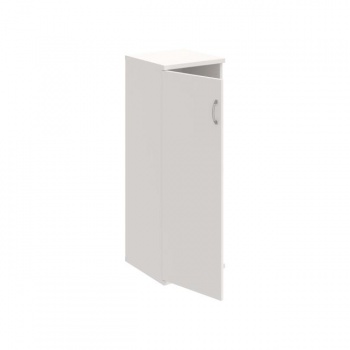 Policová skriňa Strong L, 40x115,2x40 cm, biela/biela 