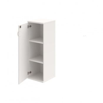 Policová skriňa Strong, zámok, L, 40x115,2x40 cm, biela/biela 