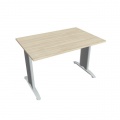 Rokovací stôl Flex, 120x75,5x80 cm, agát/kov 