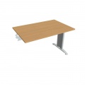 Rokovací stôl Flex, 120x75,5x80 cm, buk/kov 