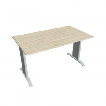 Rokovací stôl Flex, 140x75,5x80 cm, agát/kov 