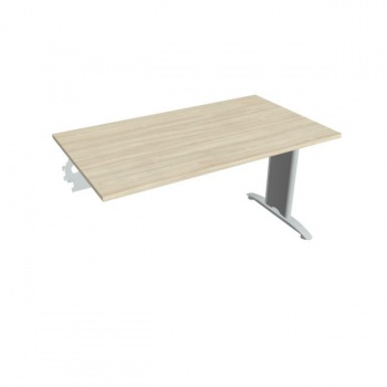Rokovací stôl Flex, 140x75,5x80 cm, agát/kov 