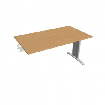 Rokovací stôl Flex, 140x75,5x80 cm, buk/kov 