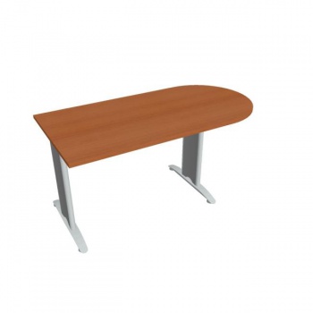 Doplnkový stôl Flex, 160x75,5x80 cm, čerešňa/kov 