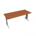 Rokovací stôl Flex, 180x75,5x80 cm, čerešňa/kov 