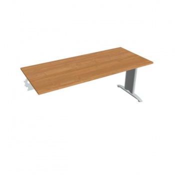 Rokovací stôl Flex, 180x75,5x80 cm, jelša/kov 