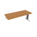 Rokovací stôl Flex, 180x75,5x80 cm, jelša/kov 