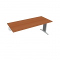 Rokovací stôl Flex, 180x75,5x80 cm, čerešňa/kov 