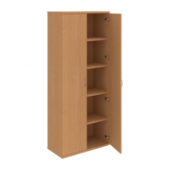 Policová skriňa Strong, 80x192x40 cm, buk/buk 