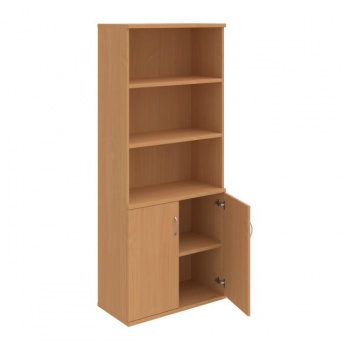 Policová skriňa Strong, 80x192x40 cm, buk/buk 
