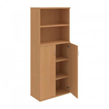 Policová skriňa Strong, 80x192x40 cm, buk/buk 