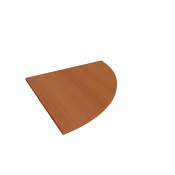 Doplnkový stôl Flex, pravý, 80x80 cm, čerešňa 
