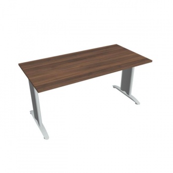Rokovací stôl Flex, 160x75,5x80 cm, orech/kov 