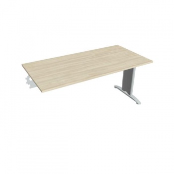 Rokovací stôl Flex, 160x75,5x80 cm, agát/kov 