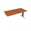 Rokovací stôl Flex, 160x75,5x80 cm, čerešňa/kov 